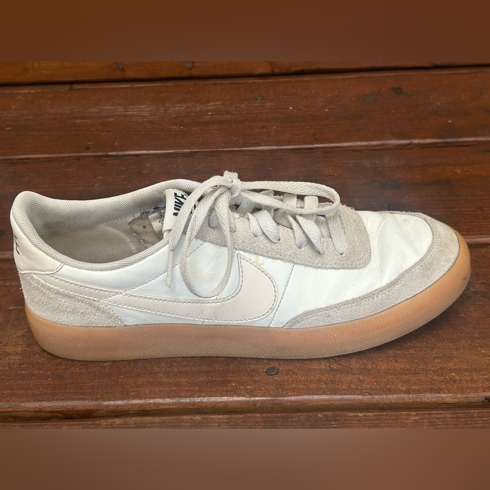 Nike Killshot 2, Sail/Gum Yellow/Black/Sail, Size 9